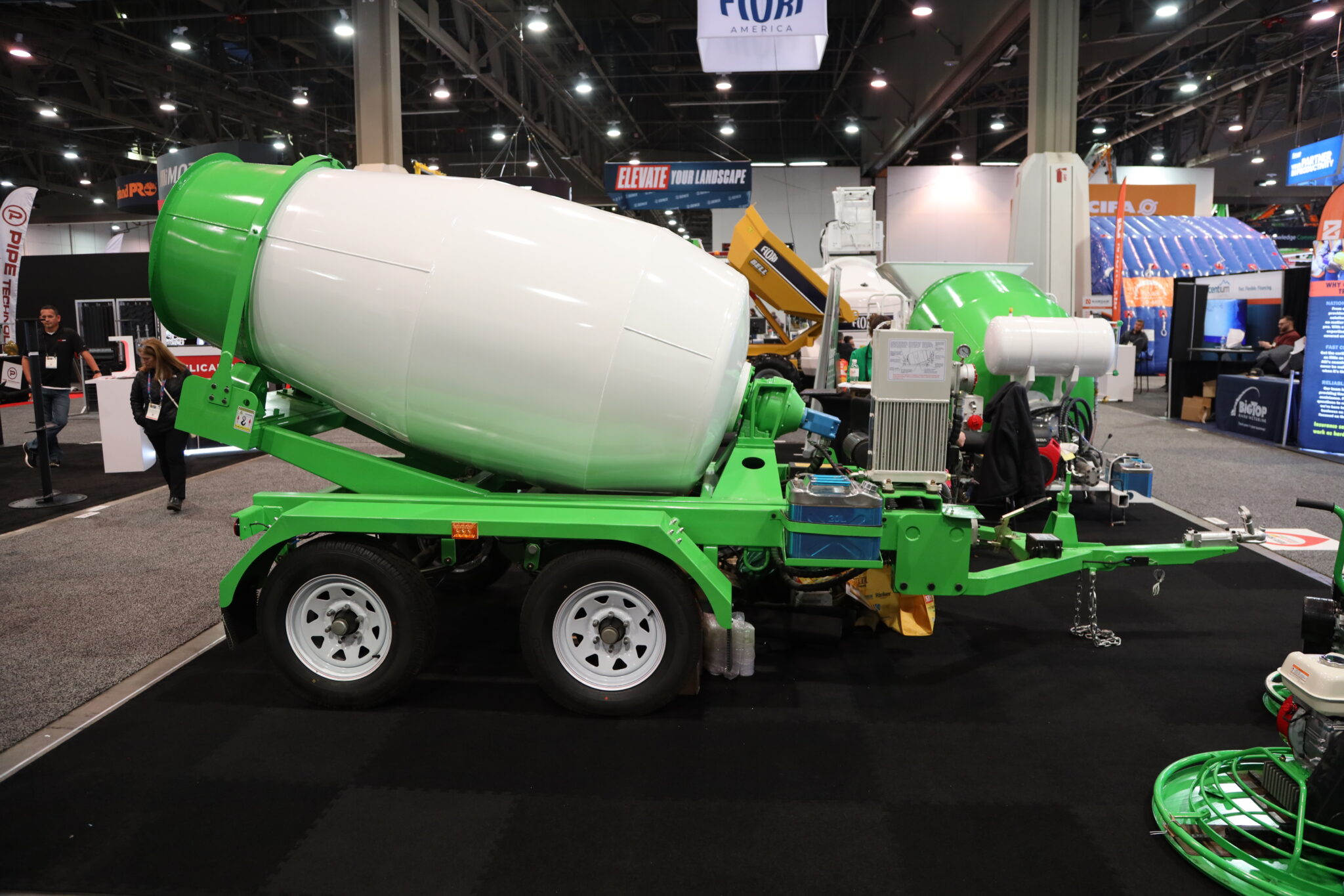 Portable Concrete Mixers on Trailers - Ready Mixer