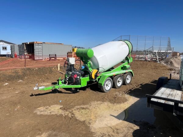 Ready Mixer - Portable Concrete Mixing Trailers
