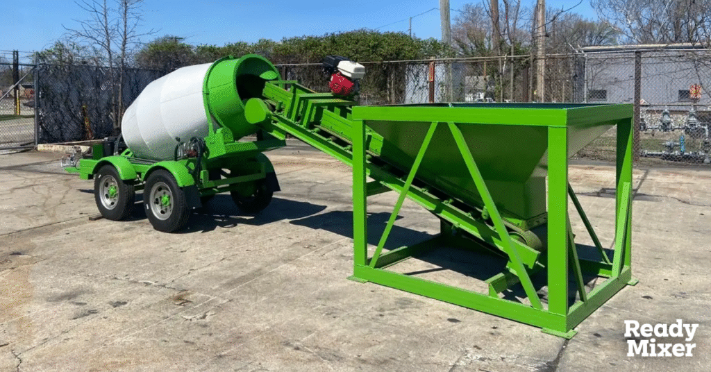 Hopper with Short Load Mixer: Boost Your Concrete Efficiency