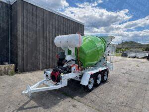 3 Yard Batch Plant Trailer Side View