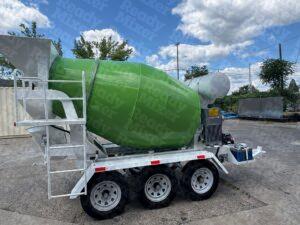 3 Yard Batch Plant Trailer Side View