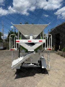 3 Yard Batch Plant Trailer Chute and Funnel Pic