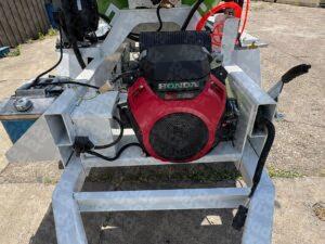 3 Yard Batch Plant Trailer Engine View